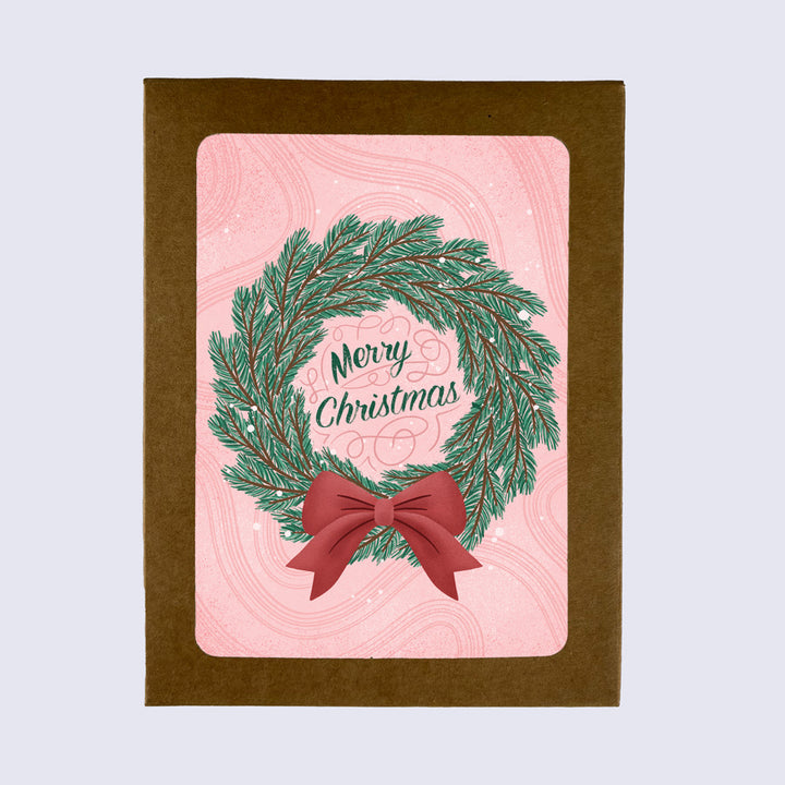 Christmas Wreath Greeting Card Box Set