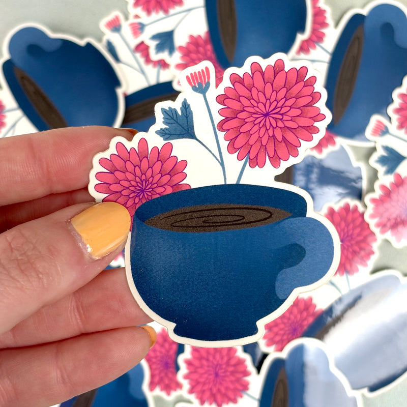 Coffee Cup Sticker