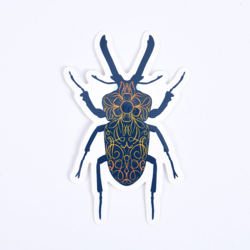 Stag Beetle Sticker