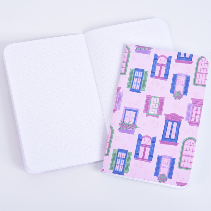 Whimsical Windows Pocket Notebook