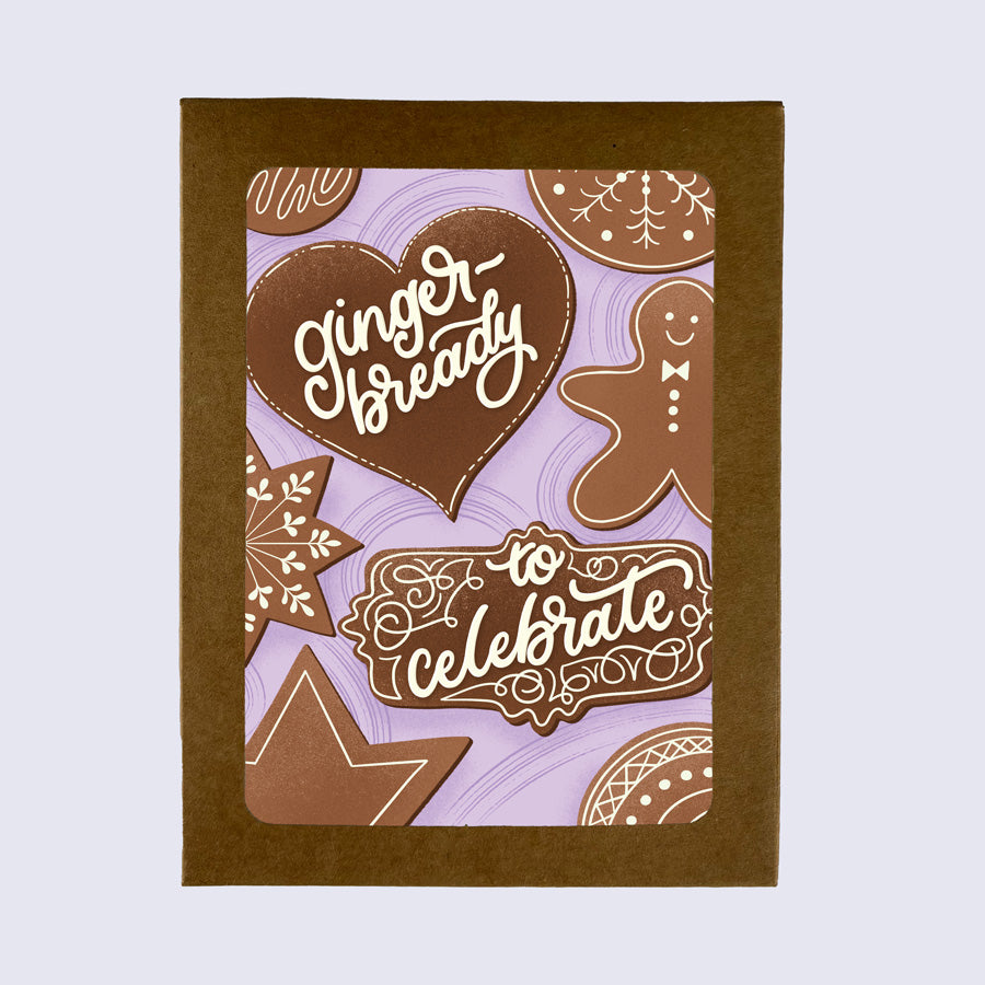 Gingerbready to Celebrate Greeting Card Box Set