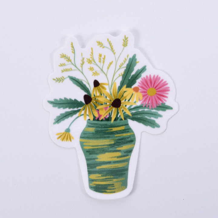 Green Bouquet Sticker