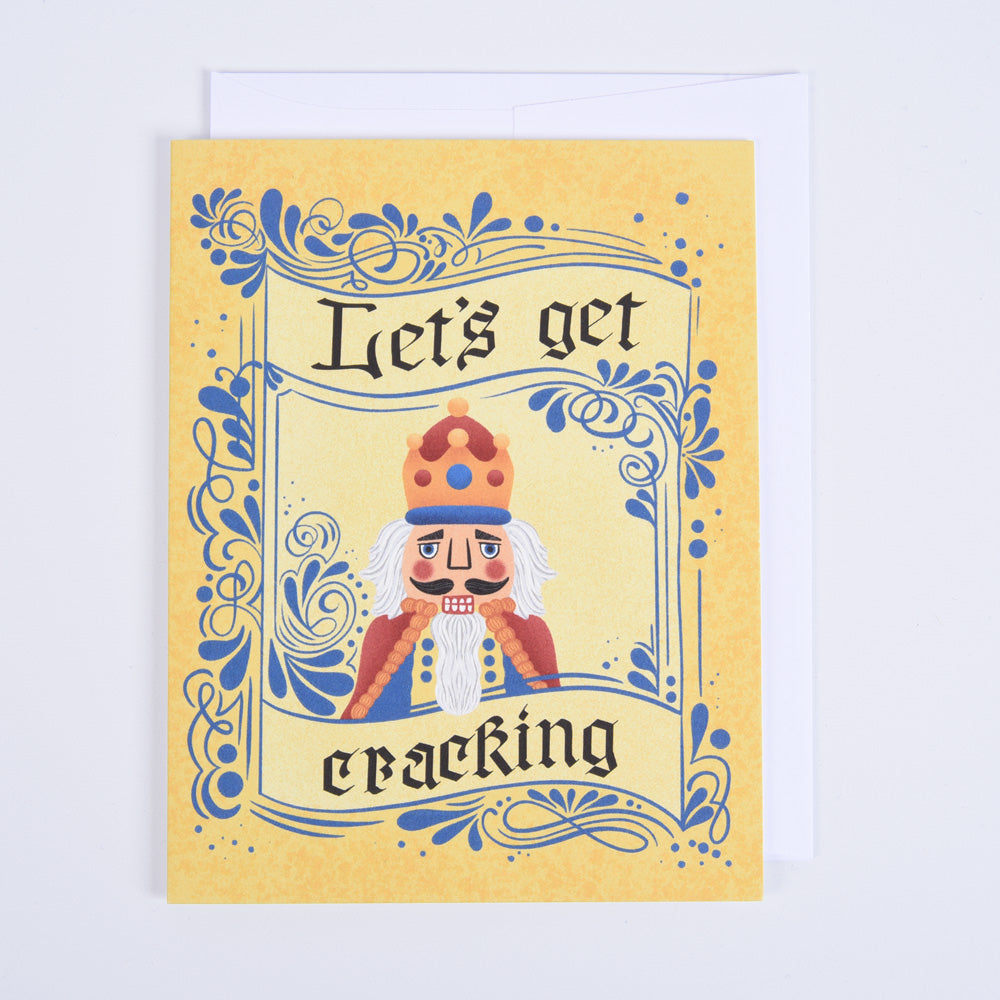 Let's Get Cracking Greeting Card