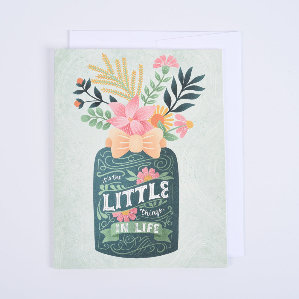 Little Things in Life Greeting Card