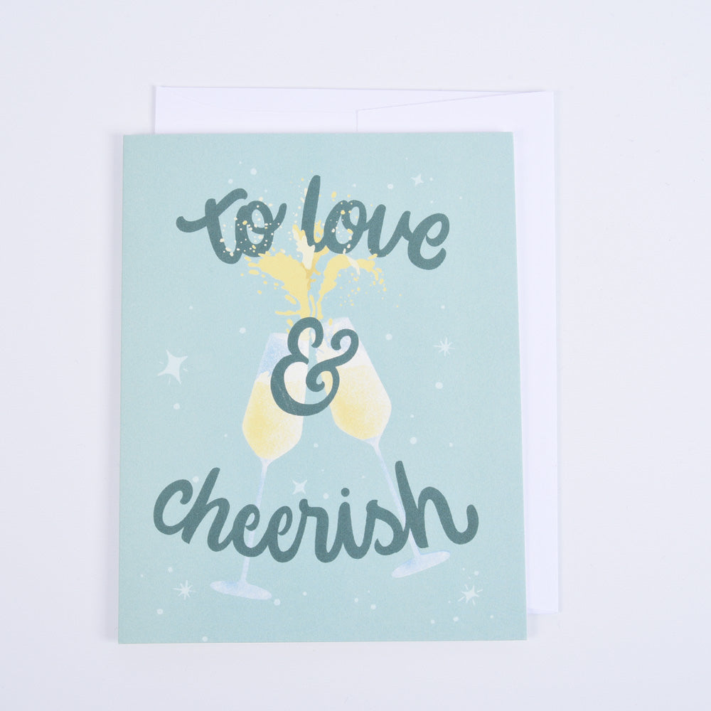 To Love and Cheerish Greeting Card