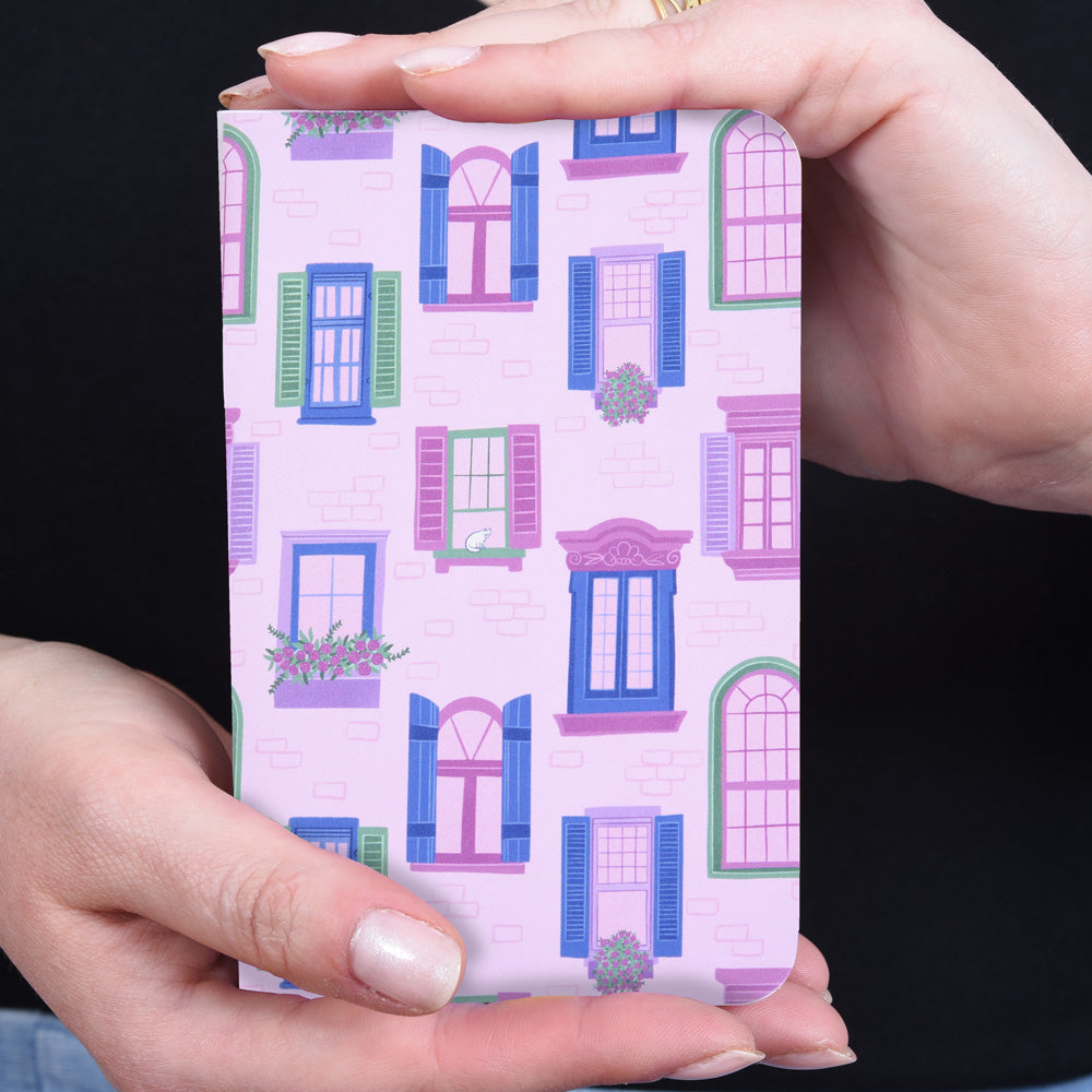 Whimsical Windows Pocket Notebook