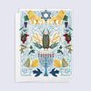 Jewish Celebration Greeting Card