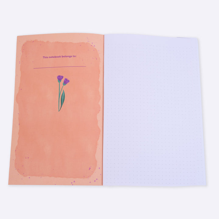 The Patriarchy Hurts Us All Flat Lay Notebook