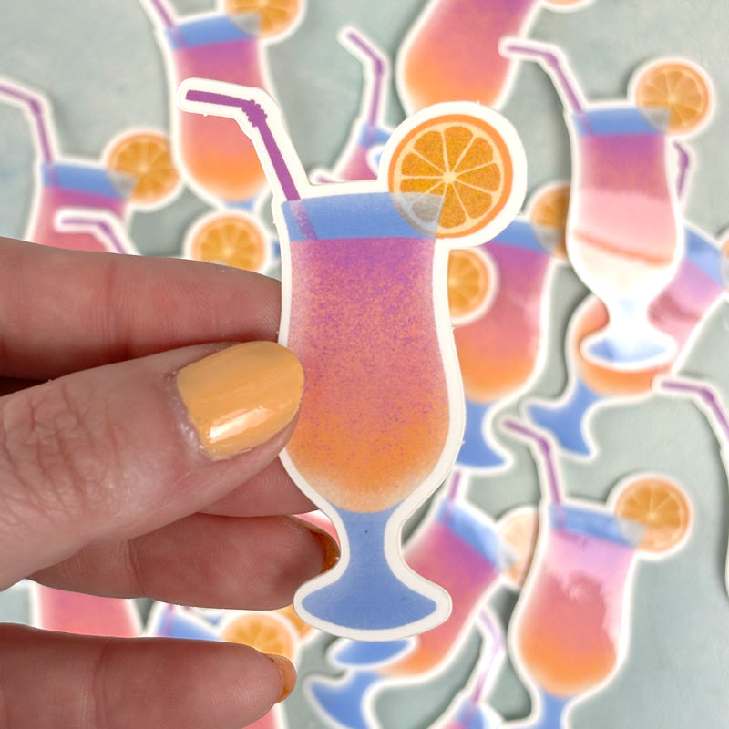 Tropical Drink Sticker