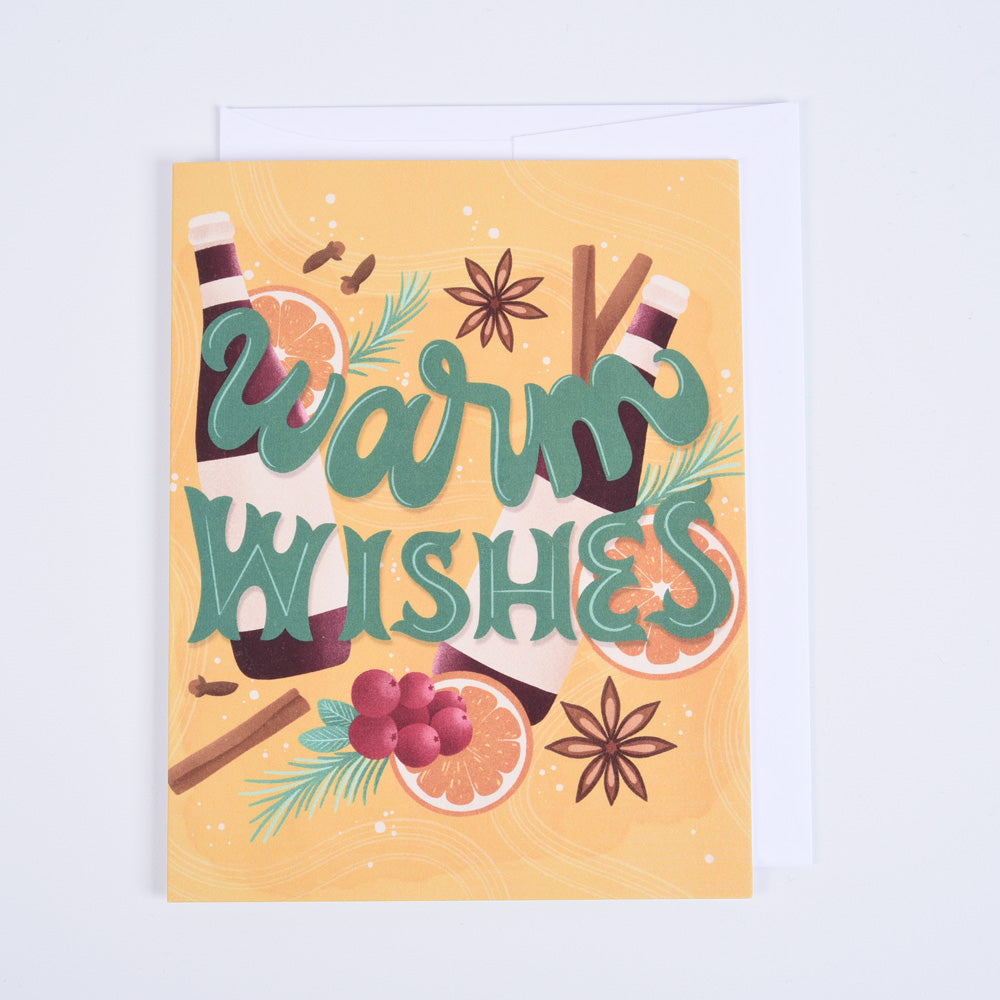 Warm Wishes Greeting Card