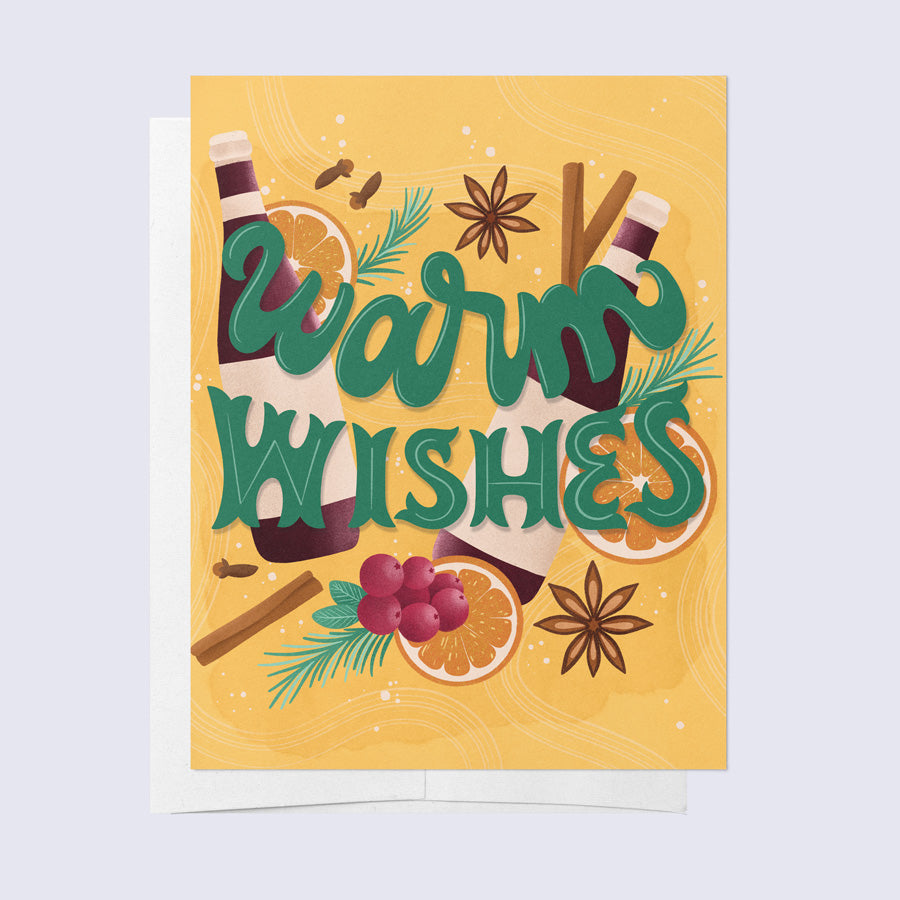 Warm Wishes Greeting Card