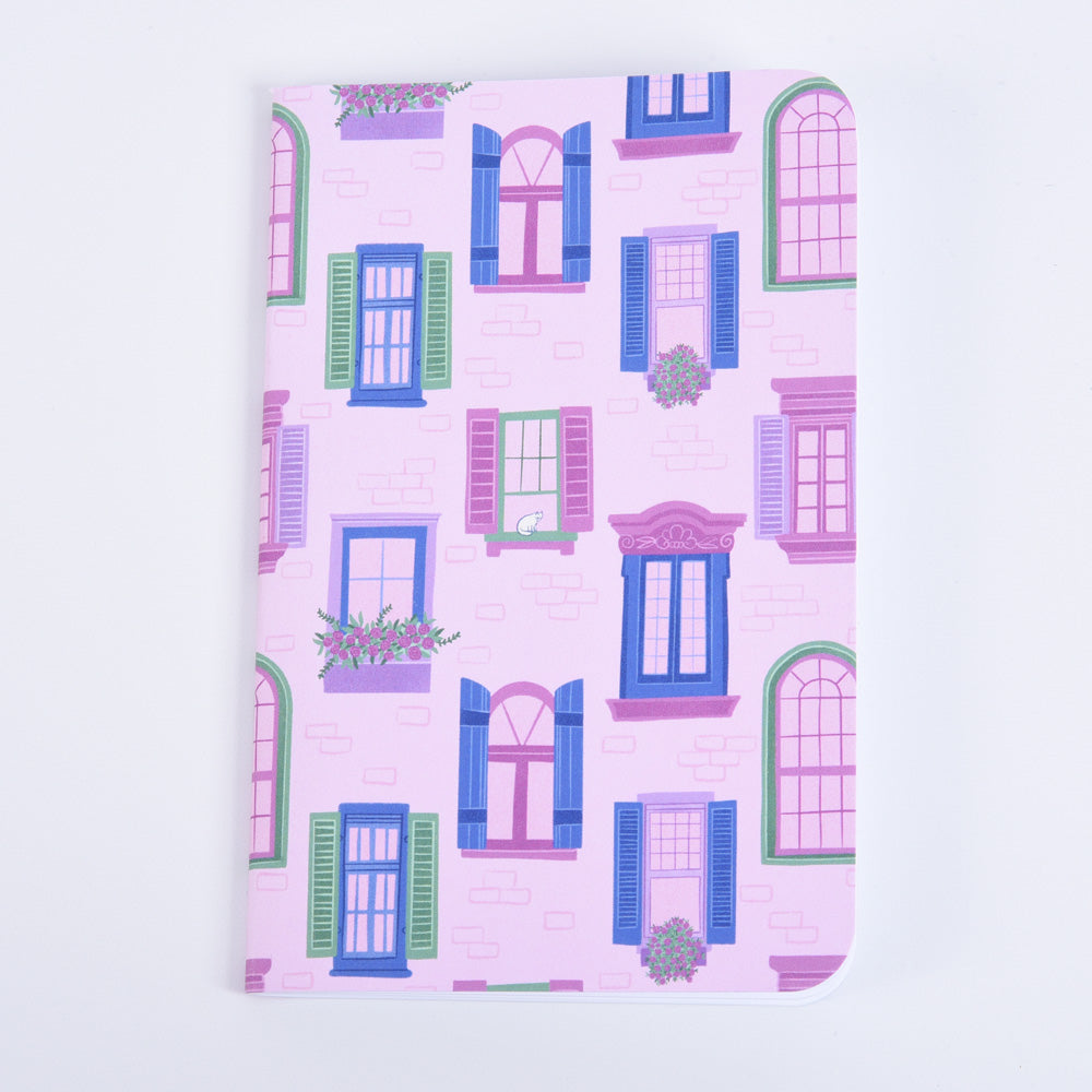 Whimsical Windows Pocket Notebook